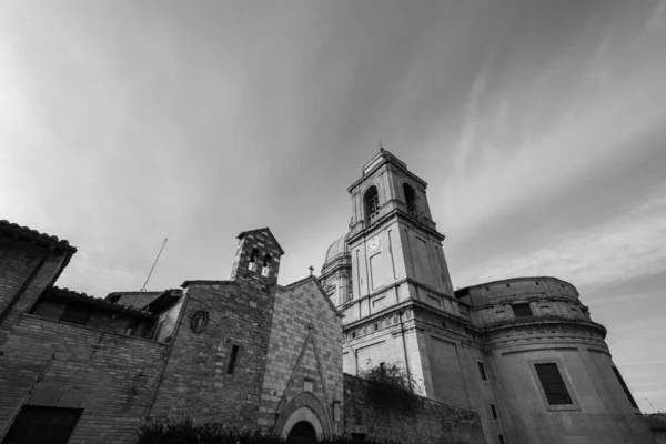 Asyż Umbria Perugia Bazylika Krzyża Łacińskiego Santa Maria Degli Angeli — Zdjęcie stockowe