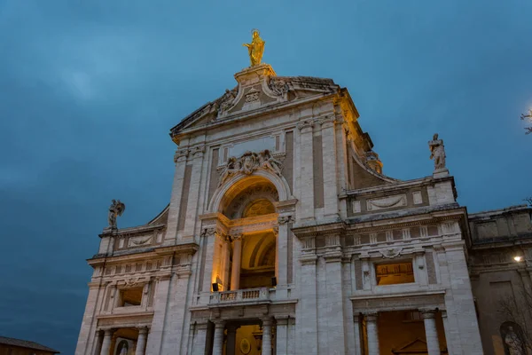 Asís Umbría Perugia Cruz Latina Basílica Santa Maria Degli Angeli — Foto de Stock