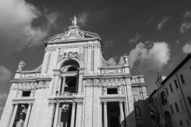 Assisi, Umbria, Perugia, Latin Haç Santa Maria degli Angeli Bazilikası