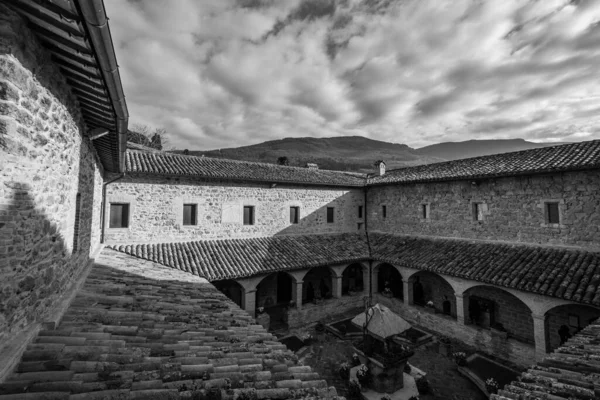 Assisi Kyrkan San Damiano Kyrkan San Damiano Platsen Där Clare — Stockfoto