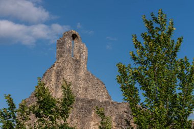 Isernia, Molise, S. Spirito Göksel Manastırı 'nın kalıntıları. Görünüm.