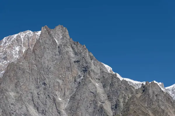 Valle Aosta Italia Massiccio Del Monte Bianco — Foto Stock