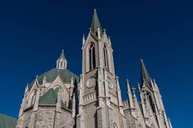 Castelpetroso, Isernia, Molise. Madonna Addolorata Sığınağı.  