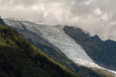 Chamonix Mont Blanc. Bossons Buzulu