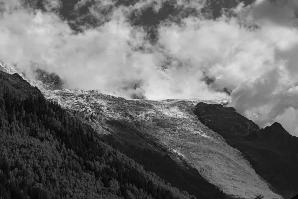 Chamonix Mont Blanc Geleira Bossons — Fotografia de Stock