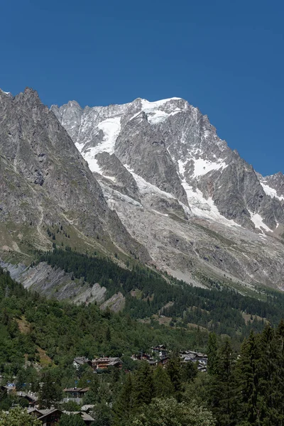Valle Daosta Italië Mont Blanc Massief — Stockfoto
