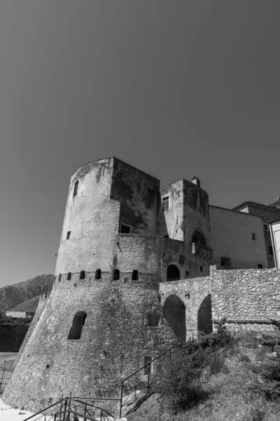 莫利斯省Venafro的Pandone城堡 — 图库照片