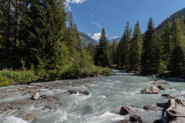 Valle d 'Aosta. La Thuile. Verney 'in Dora Nehri