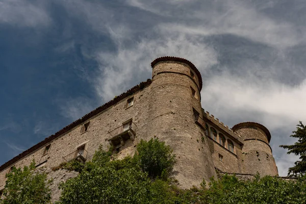 Carpinone Molise Isernia Ortaçağ Şatosu — Stok fotoğraf