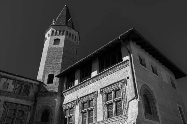 Aosta Italia Collegiata Dei Santissimi Pietro Orso — Foto Stock