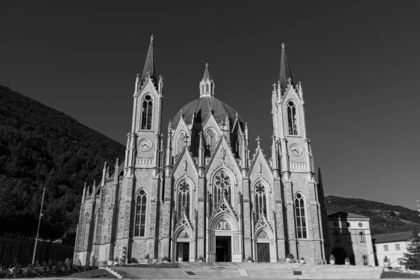 Castelpetroso Isernia Molise Heiligtum Der Madonna Addolorata — Stockfoto