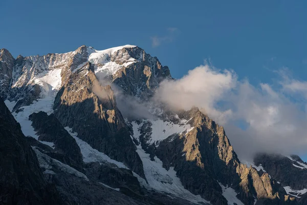 Valle Aosta Italia Massiccio Del Monte Bianco — Foto Stock