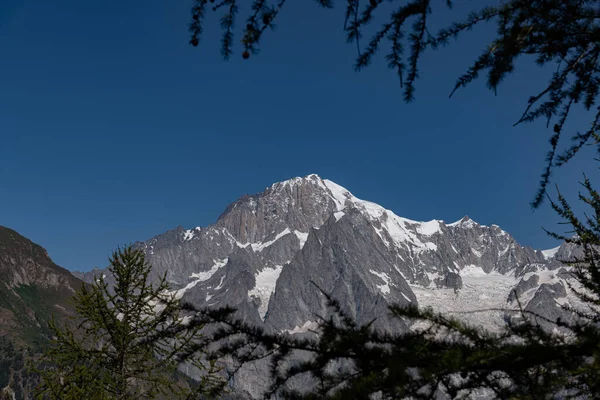 Valle Daosta Itálie Masiv Mont Blanc — Stock fotografie