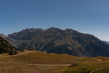 Valle d 'Aosta. Muhteşem dağ manzarası