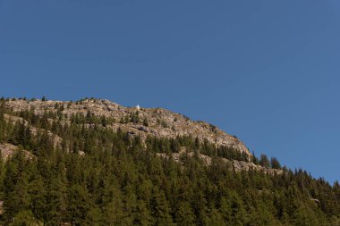 Valle d 'Aosta. Muhteşem dağ manzarası