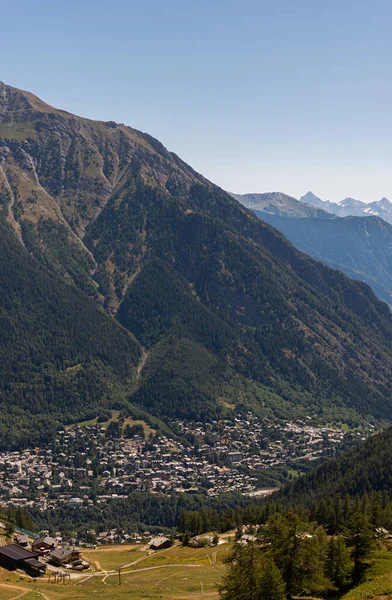 Valle Aosta Прекрасная Горная Панорама — стоковое фото