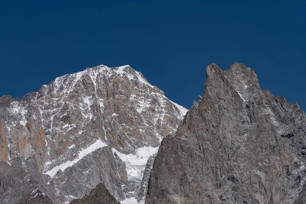 Valle Aosta Italia Massiccio Del Monte Bianco — Foto Stock