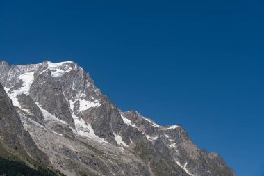 Valle d 'Aosta. Muhteşem dağ manzarası