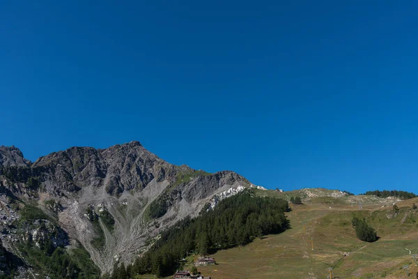 Valle Aosta Muhteşem Dağ Manzarası — Stok fotoğraf