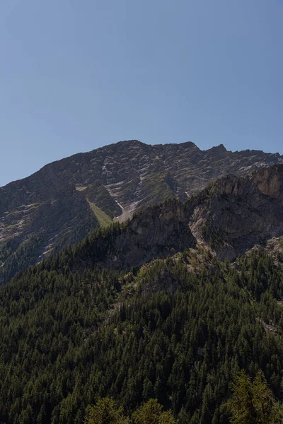 Valle Aosta Vagyok Csodálatos Hegyi Panoráma — Stock Fotó