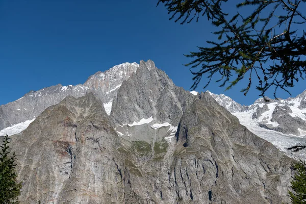 Aostatal Italien Mont Blanc Massiv — Stockfoto