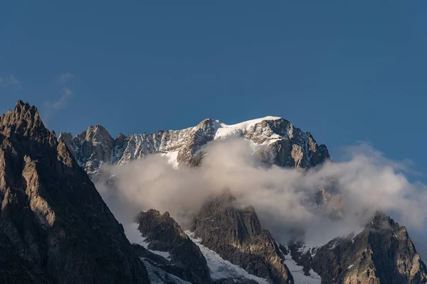 Valle Aosta Italia Massiccio Del Monte Bianco — Foto Stock