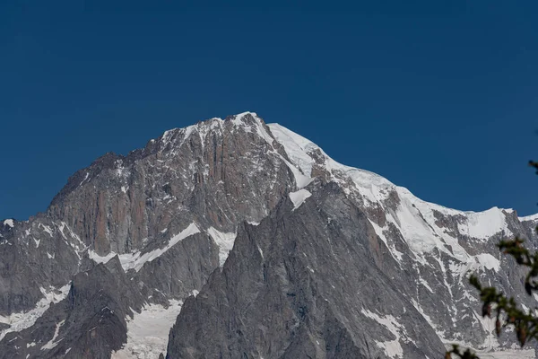 Valle Daosta Italia Macizo Del Mont Blanc — Foto de Stock