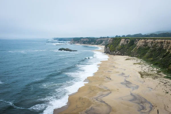 Plaża w Half Moon Bay — Zdjęcie stockowe