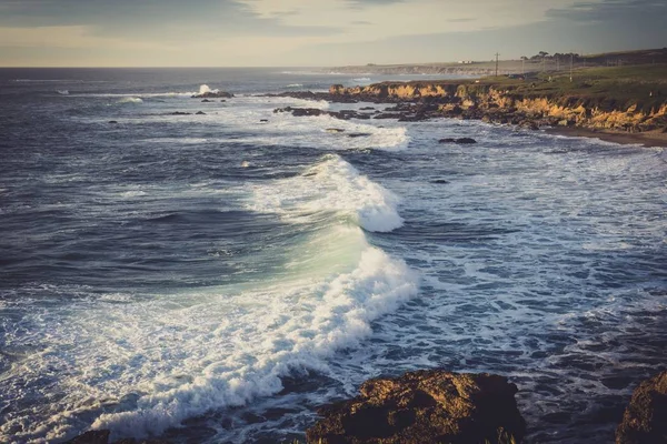 Waves near Pigeon Point — Stock Photo, Image