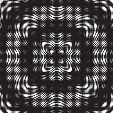 Noktalı Yarı Tonlu Vektör Deseni veya Doku