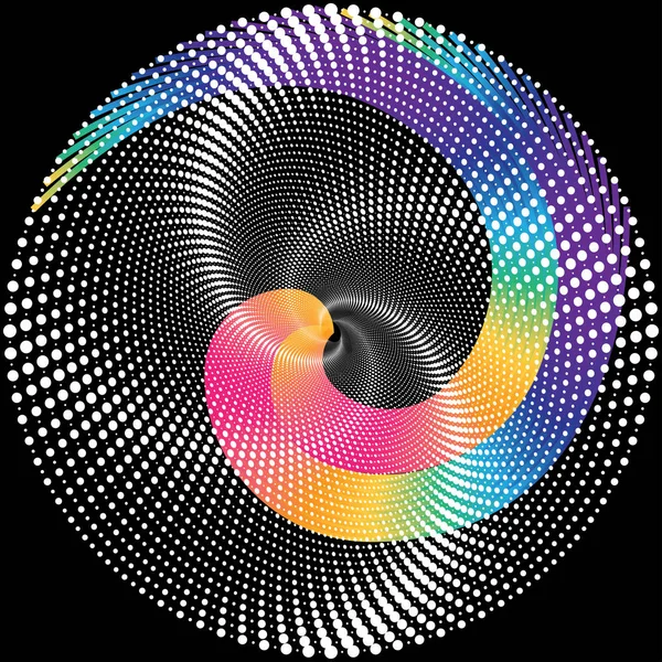 Точечный полутоновый векторный цветовой шаблон или текстура — стоковый вектор