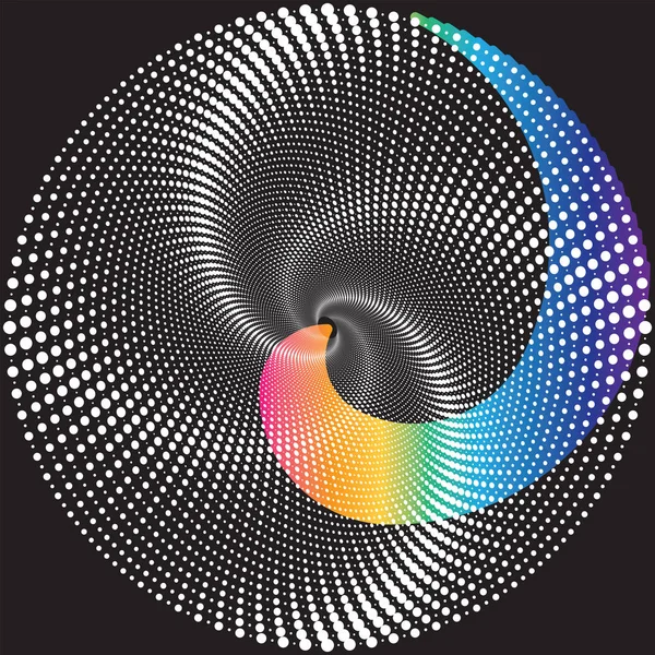 Точечный полутоновый векторный цветовой шаблон или текстура — стоковый вектор