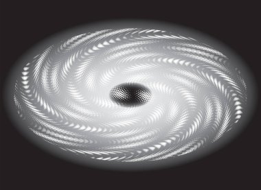 Stipple Nokta Arka Plan. Cartoon Galaxy resmi