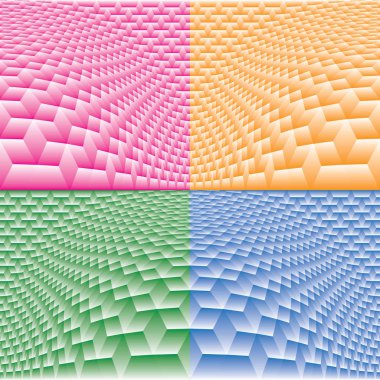 soyut küpleri arka plan