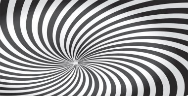 Noktalı Yarım Tonlu Vektör Döner Deseni veya Doku