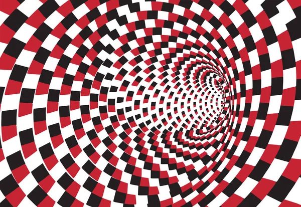 Motif de couleur en spirale vectorielle en demi-teinte pointillée ou texture — Image vectorielle