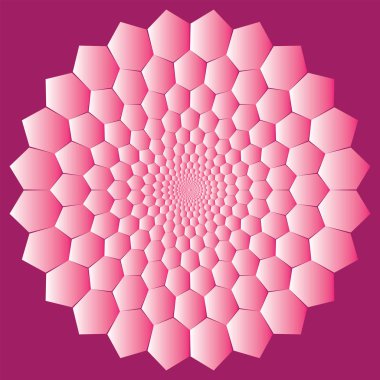 Soyut altıgenler arka plan