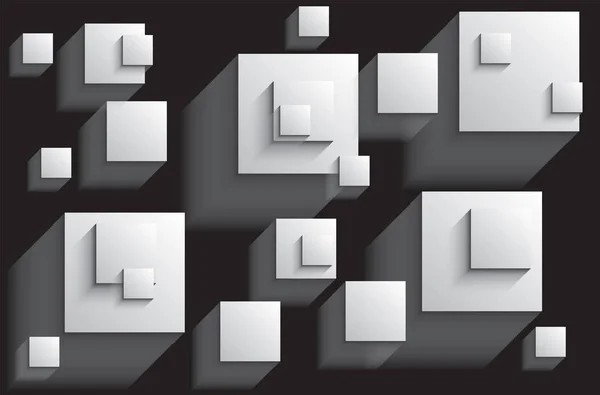 Cubi astratti sfondo — Vettoriale Stock