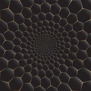 Soyut altıgenler arka plan