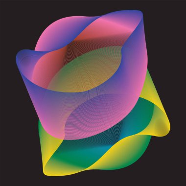 Soyut doğrusal renkli arka plan