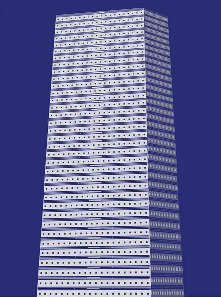 Абстрактні високі будівлі — стоковий вектор