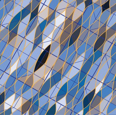 Vektör soyut geometrik şekiller