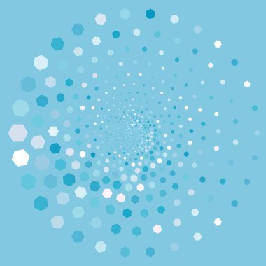 Soyut altıgenler arka plan