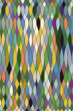 Vektör soyut geometrik şekiller