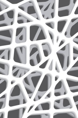 Dekoratif gri ızgara