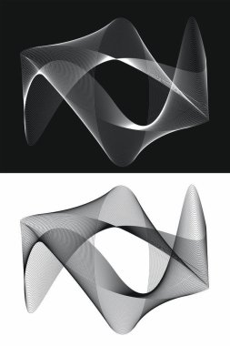 Soyut doğrusal gri Arkaplan