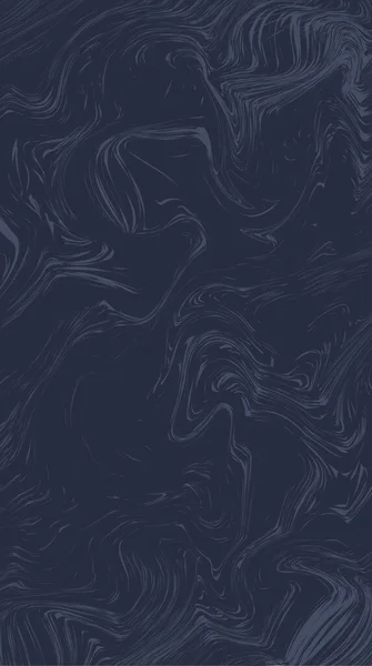 濃い灰色の抽象的な液体塗料の背景 モバイルアプリのための現代的な画面ベクトルデザイン — ストックベクタ
