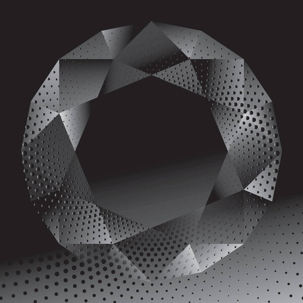 Brilliant Diamond game isolated on grunge  gray backgrounds
