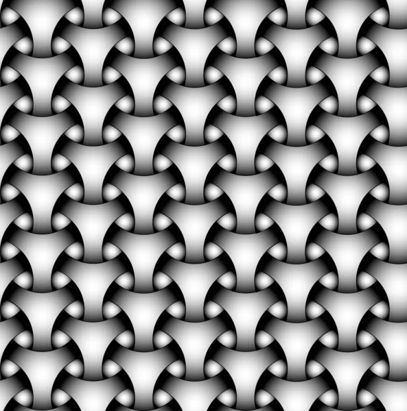 Аннотация Black Geometric Seamless Background Высоконасыщенные Градиенты Различные Геометрические Формы — стоковый вектор