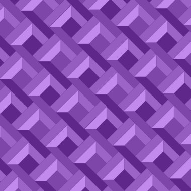 Renkli soyut küpler arka planı boyar. Mobil uygulama için modern ekran vektör tasarımı